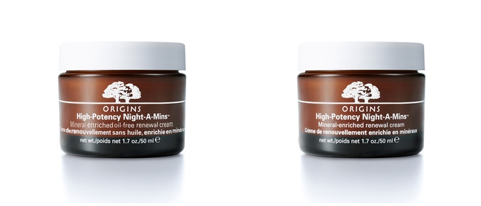 High Potency Night-A-Mins Mineral-enriched renewal cream and oil-free renewal cream